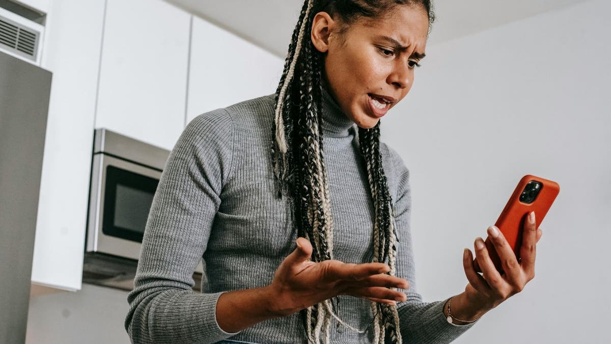frustrated woman