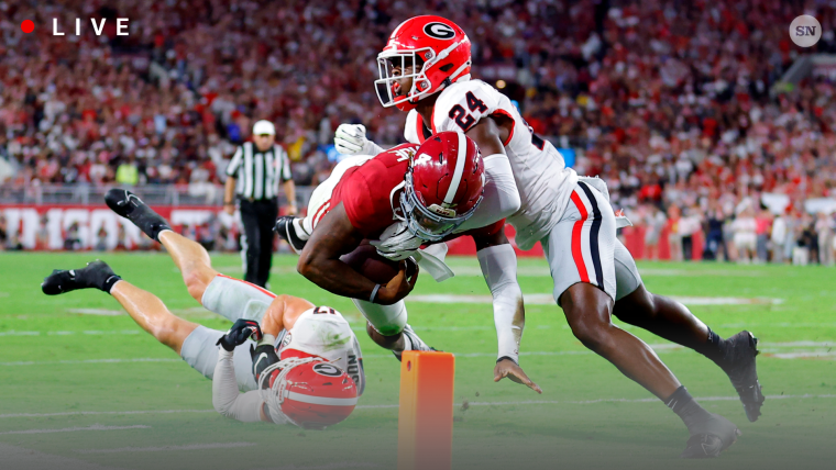 Georgia vs. Alabama live score, updates, highlights from 2024 SEC college football game