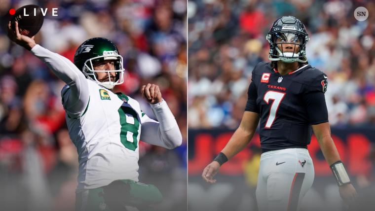 Jets vs. Texans live score, updates, highlights from NFL 'Thursday Night Football' game