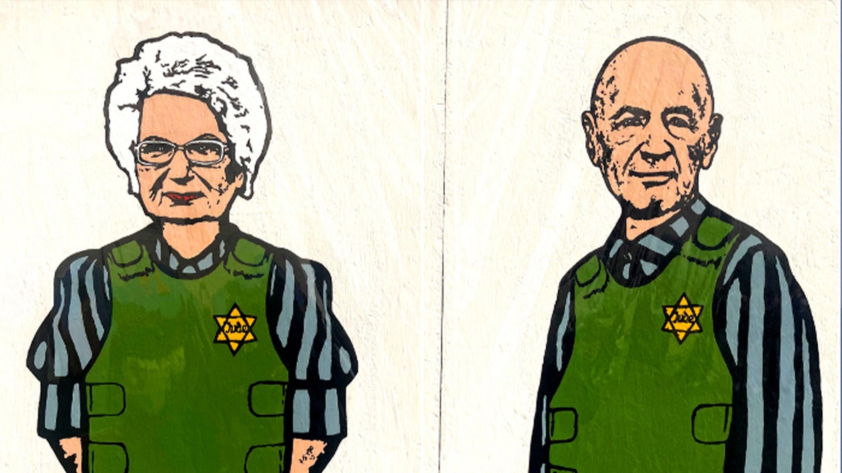 Defaced Holocaust mural finds new home in Rome's Shoah Museum