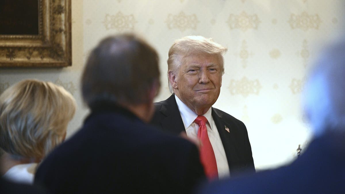 Trump hosts faith leaders for Easter prayer dinner, slams effort to rid America of Christian principles